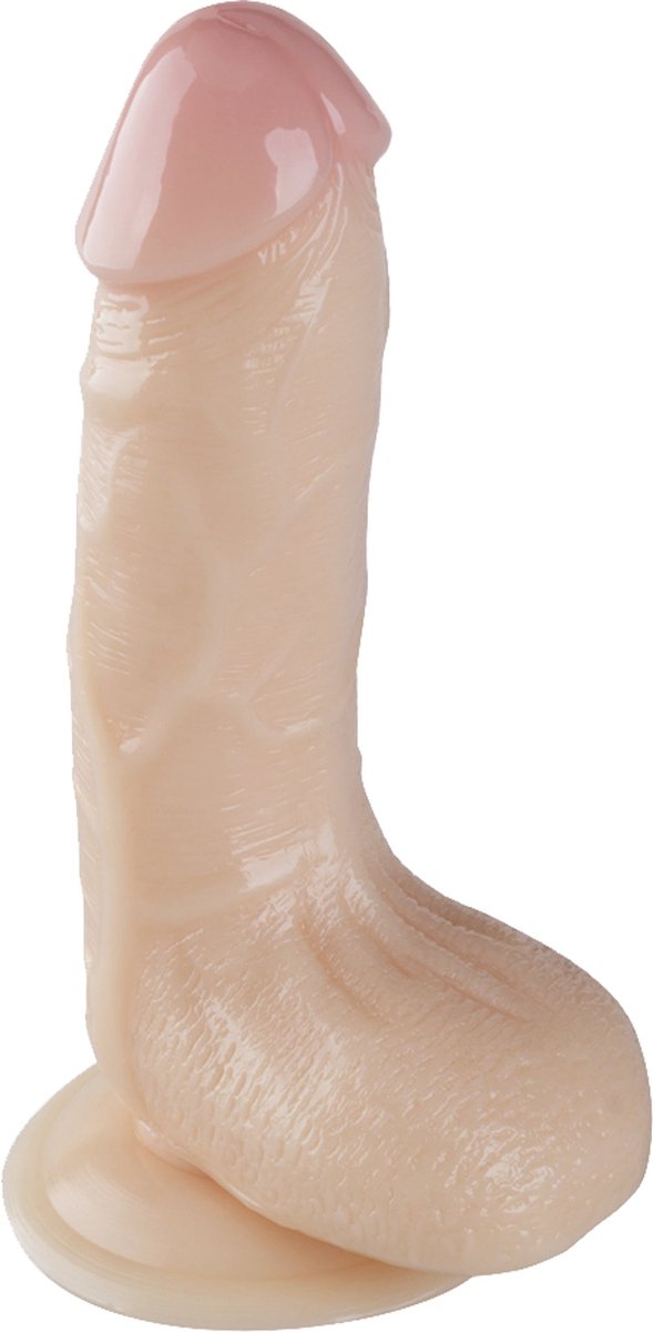 Deep Desire - Dildo met Zuignap - PVC - 15 cm - Lichte Huidskleur