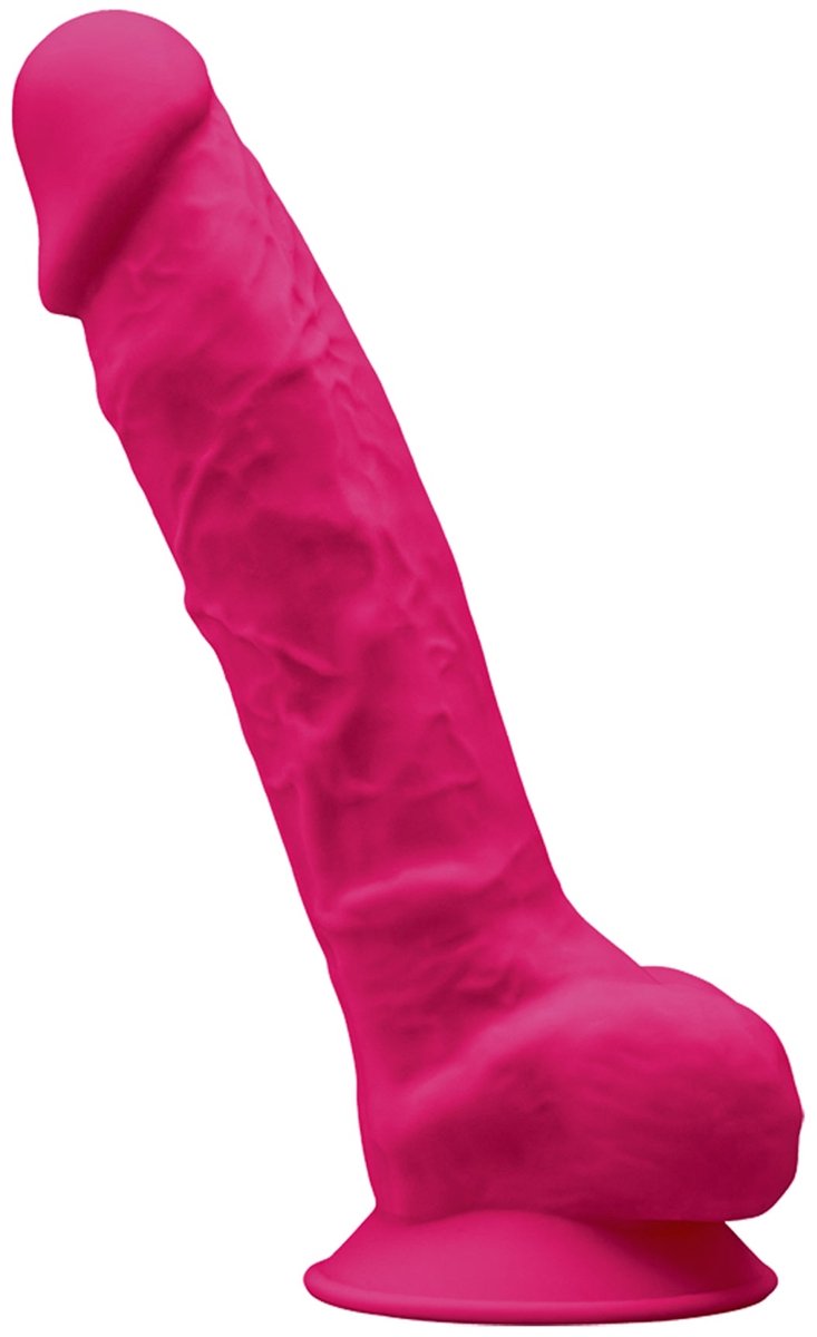 SILEXD - Realistische Dildo - Model 1 - 23 cm - Roze