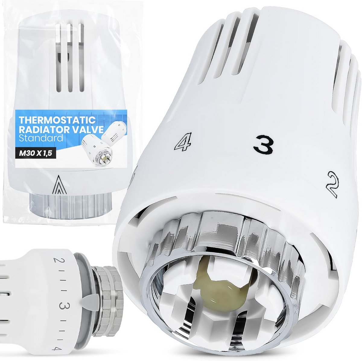 Thermostaatkop voor Radiator Klep - Temperatuurregeling en Energiebesparing