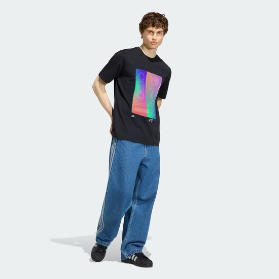 Adidas Performance Audi Revolut F1 Team Teamgeist Graphic T-Shirt - Heren - Zwart van Merkloos — afbeelding 3