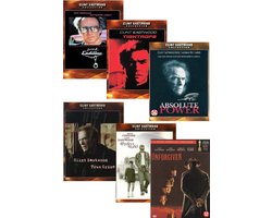Clint Eastwood 6 film voordel set, Unforgiven, a perfect world, True Crime, Absolute Power, Tightrope, Pink Cadillac