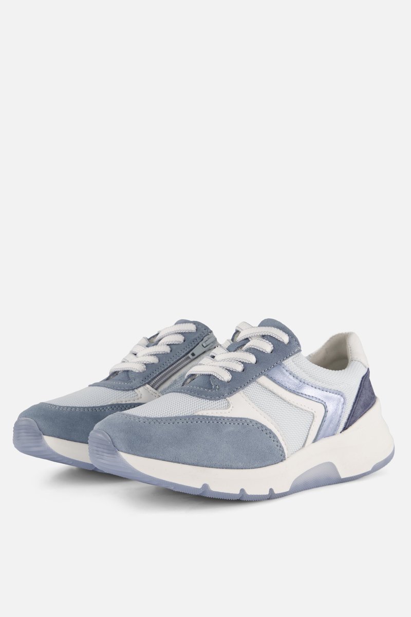 Feyn Sneakers blauw Suede - Maat 38
