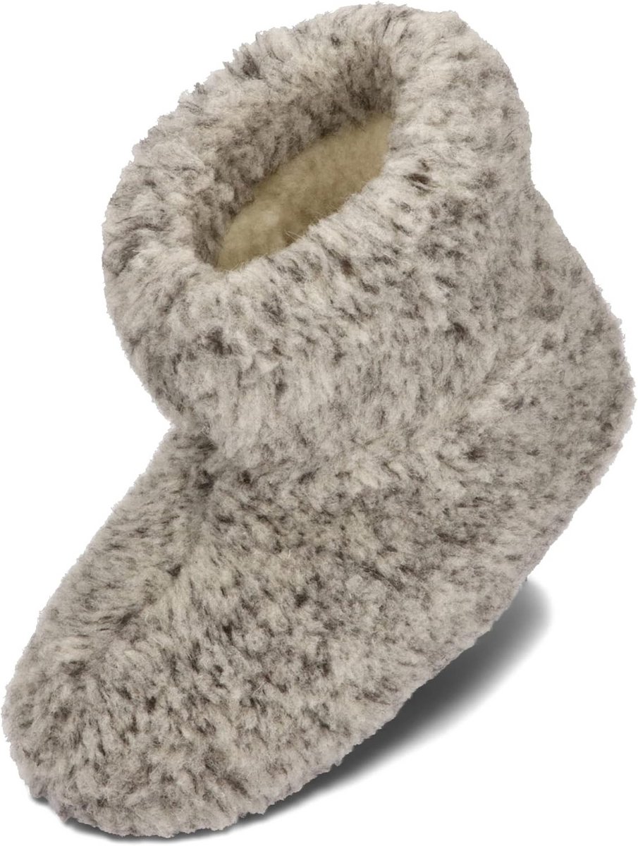 Warme Laarzen Pantoffels Unisex Heren Dames van Schapenwol EU 36-50