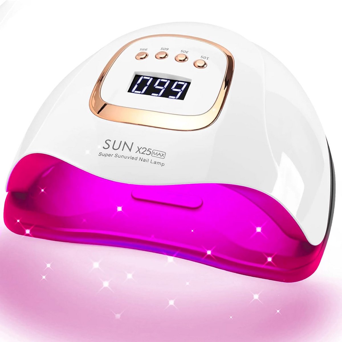 Krachtige UV LED Nagellamp 380W voor Professionele Gel Uitharding
