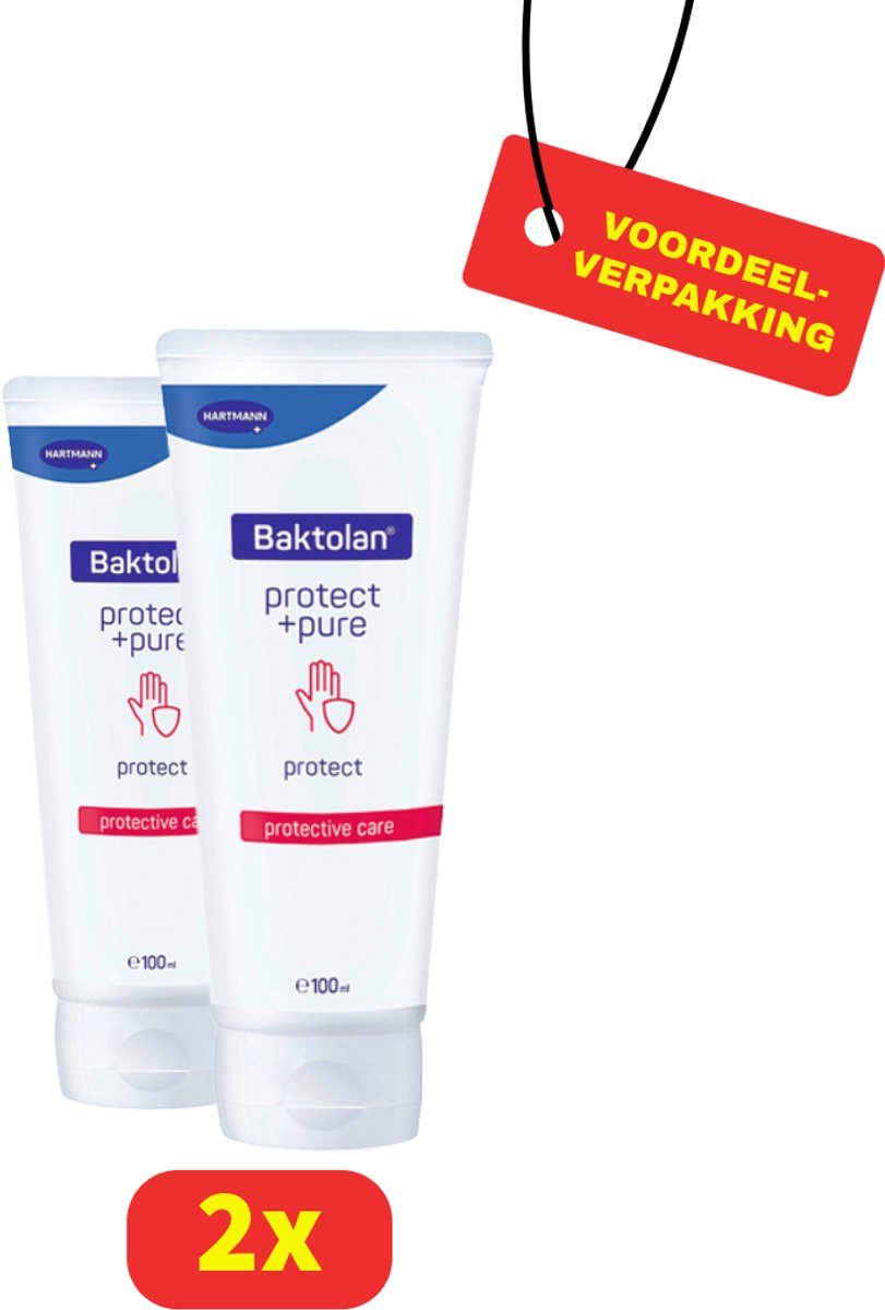 Hartmann Baktolan Protect + Pure - 2 x 100ml - Voordeelverpakking