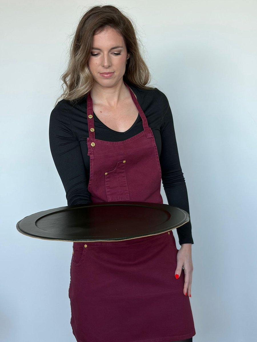 Dienblad | Rond - Bosgroen 46cm diameter