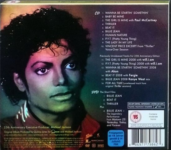 Thriller (25th Anniversary Edition), Michael Jackson | Muziek | bol
