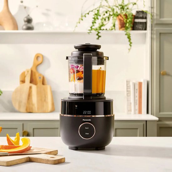 Panasonic Cooking Blender MX-HG4401KXE - Soepmaker & Blender - 1,2L Glazen Kan - 800W - Zwart van Panasonic — afbeelding 3