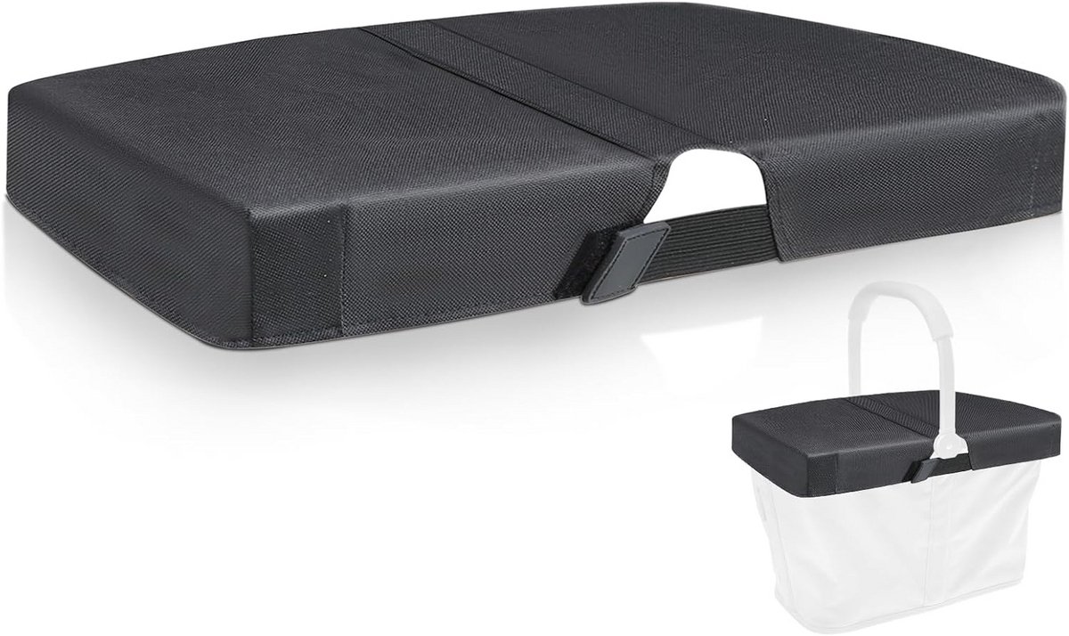 Beschermhoes voor Boodschappentas Accessoire, Zwart