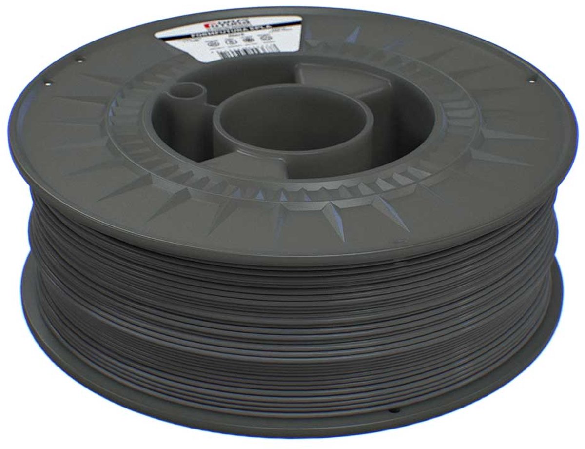 FormFutura Bulk PETG Filament - 1.75 mm - Donkergrijs - European Made - High Quality