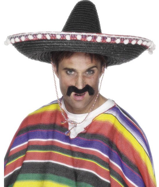 "Sombrero mexicain pour adultes - Chapeau habillé - Taille unique"