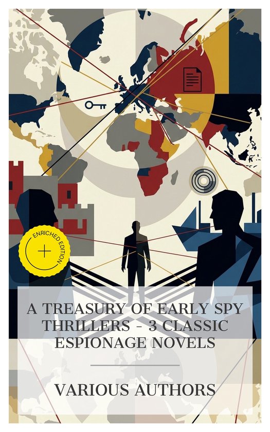 A Treasury of Early Spy Thrillers – 3 Classic Espionage No ... - cover