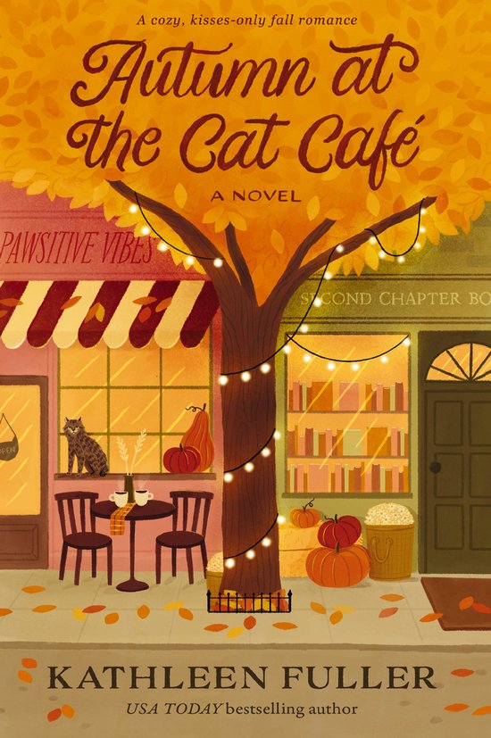 Autumn at the Cat Cafe - cover