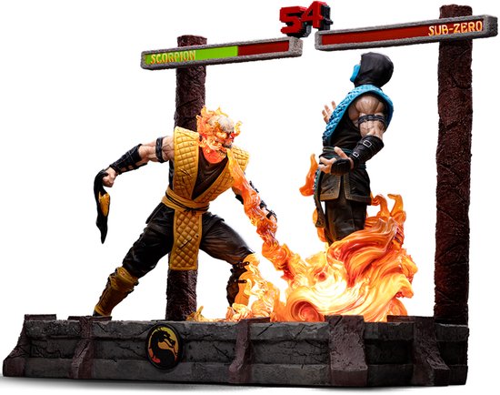 Iron Studios Mortal Kombat - Deluxe Figuur - Scorpion Fatality 1/10