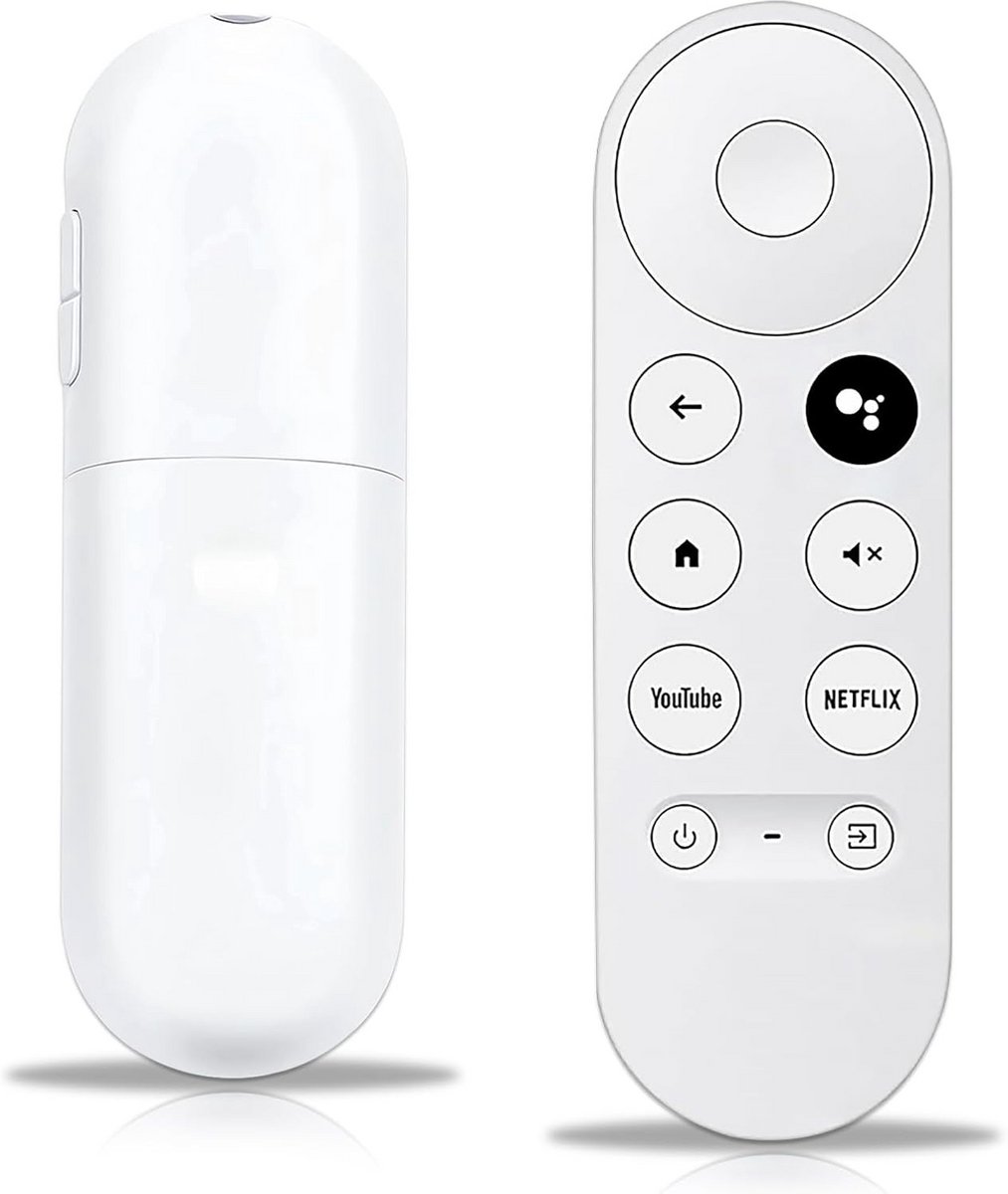 Bluetooth Afstandsbediening voor Google TV 4K/HD Streaming met Spraakbediening