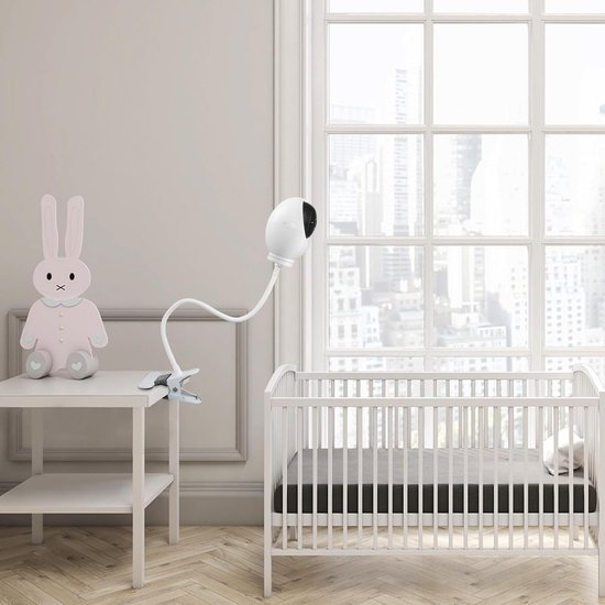 Universele cliphouder voor babyfoon camera - Flexibele beveiligingscamera beugel van Merkloos — afbeelding 2