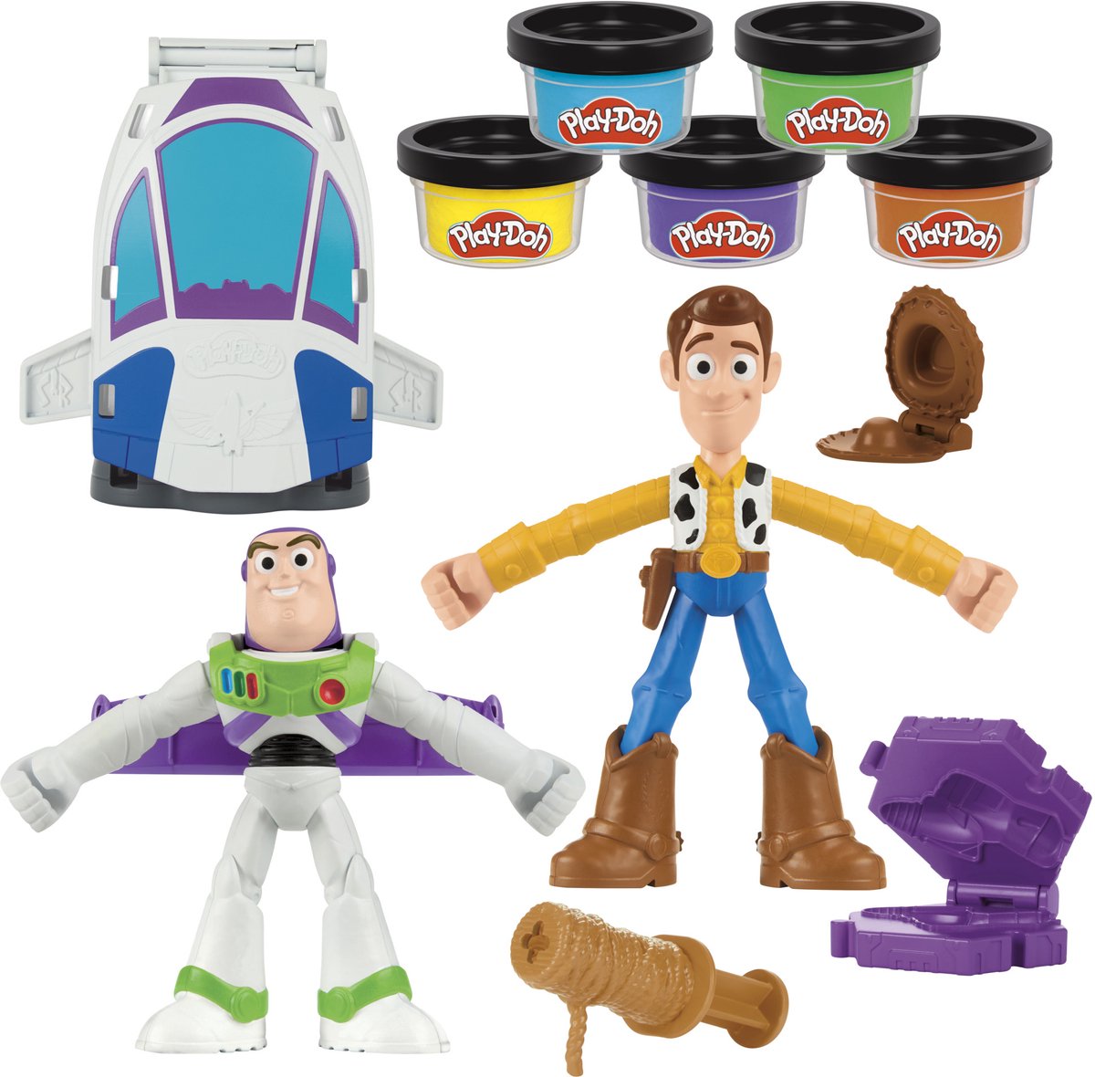 Play-Doh Toy Story Space Creations - Speelset — cadeau in Spellen & Speelgoed - foto 3