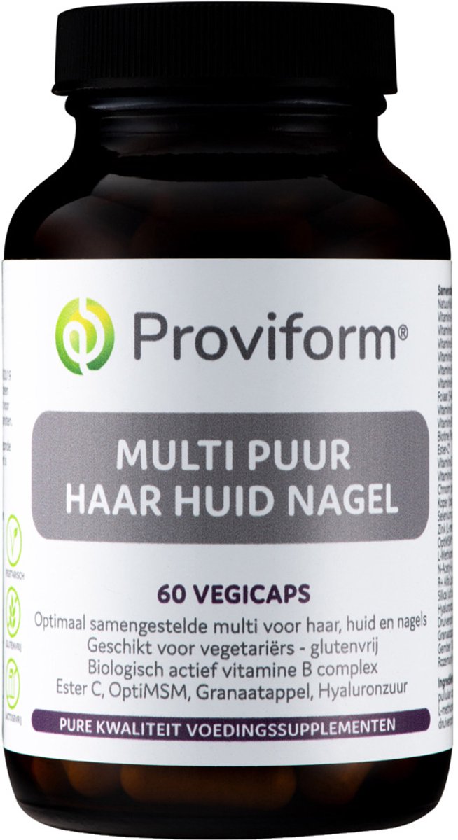 Proviform Multi puur huid haar nagel 60 Vegetarische capsules