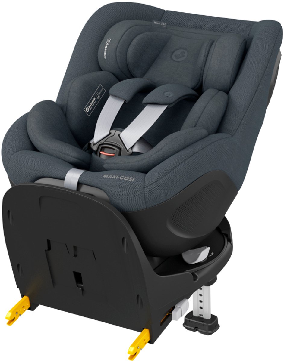 Maxi-Cosi Mica 360 Pro - Autostoeltje - Authentic Graphite - Vanaf de geboorte tot ca. 4 jaar