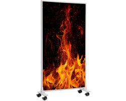 Infrarood verwarmingspaneel vrijstaand | Infrarood verwarming verplaatsbaar met afbeelding Stand 07…