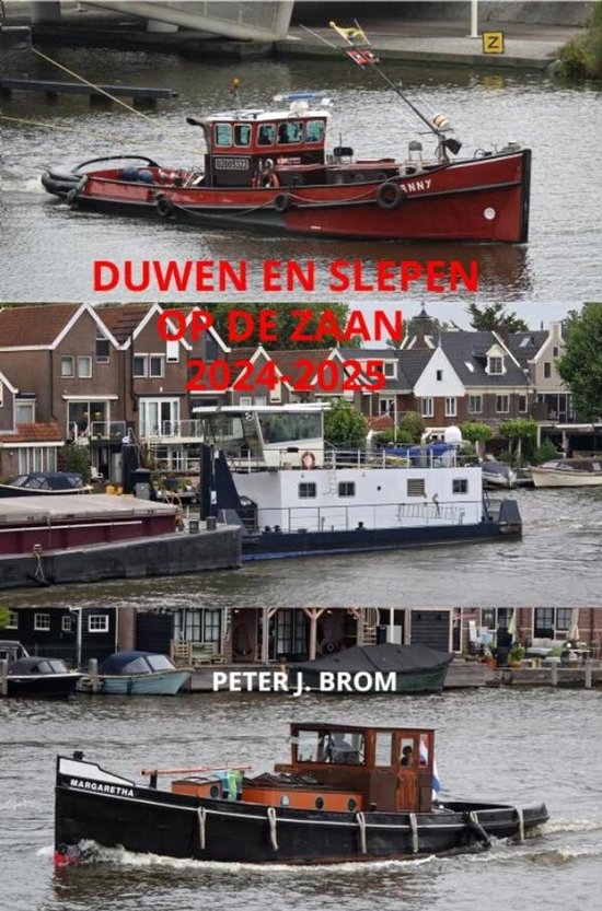 Duwen en slepen op de Zaan 2024-2025 - cover