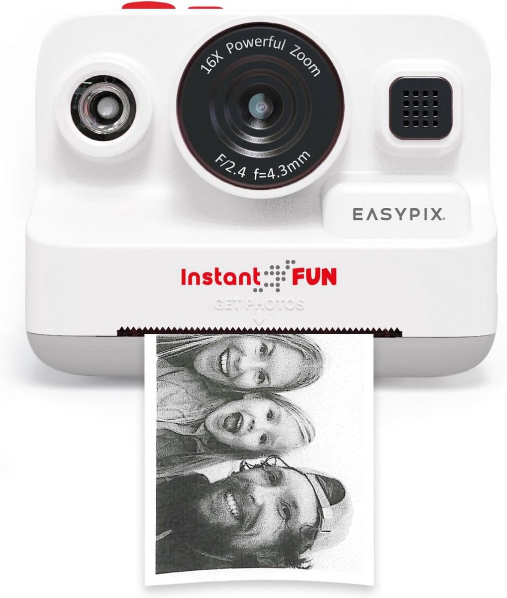 Directe Instant Camera met Inktloze Thermische Print voor Kinderen en Volwassenen