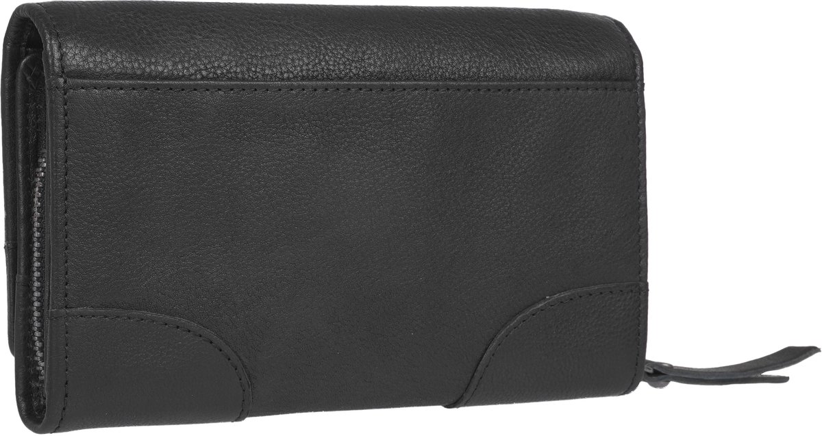 GERRY WEBER Leren Portemonnee Tarragona Purse Black Zwart
