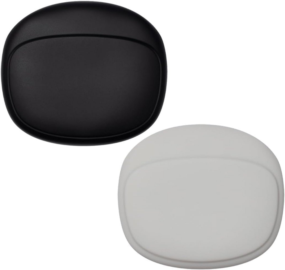 Draagbare Opbergtasjes voor Oortelefoons en Kabels - Set van 2 Siliconen Organizers