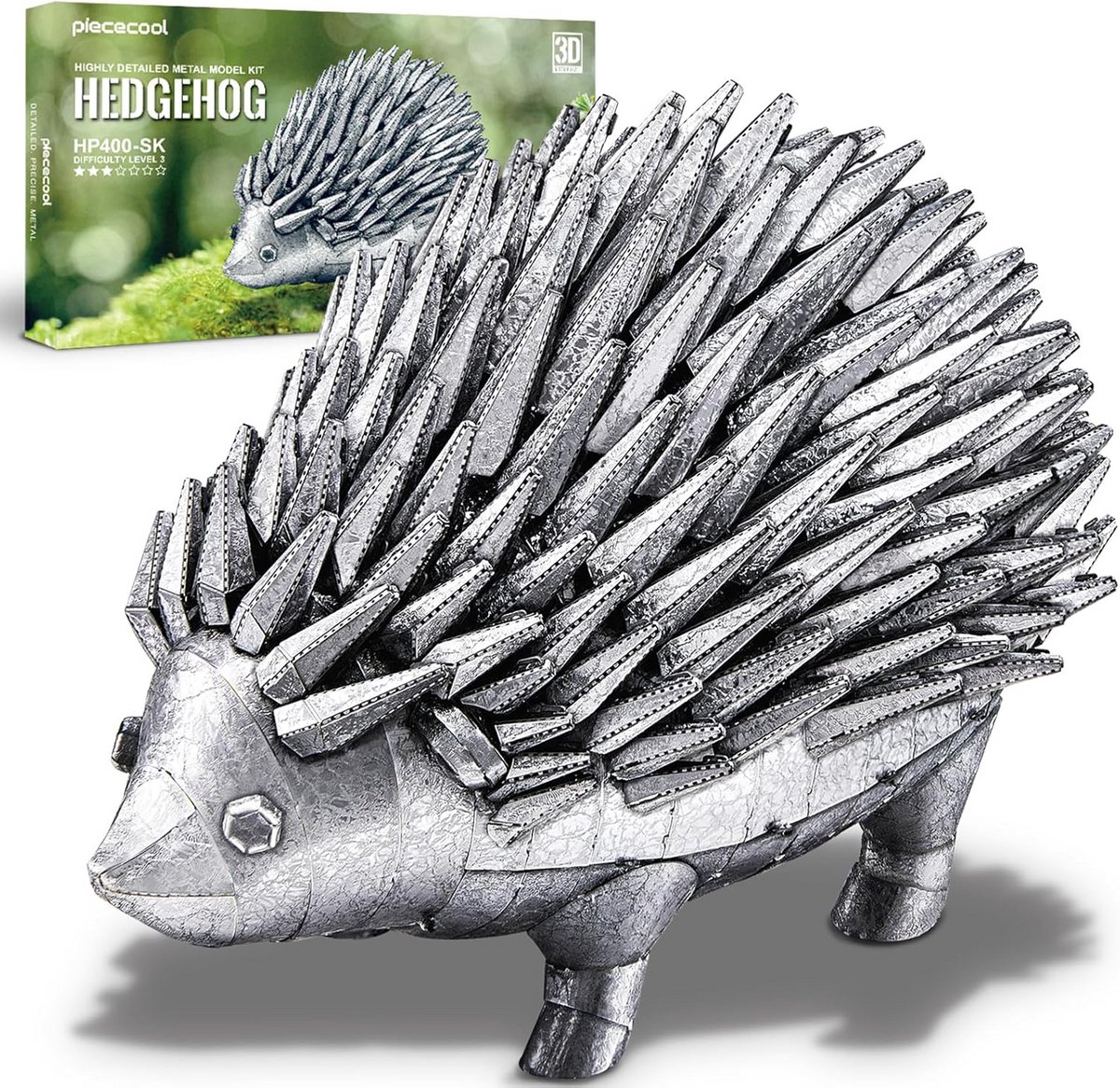3D Metalen Puzzel Engel Modelbouwset Roestvrij Staal Collectie