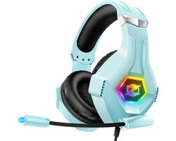 Core® Game headset draadloos - Headset - Game headset - Gaming headsets - Lichtblauw- ‎21x 20x 11cm; 399 g