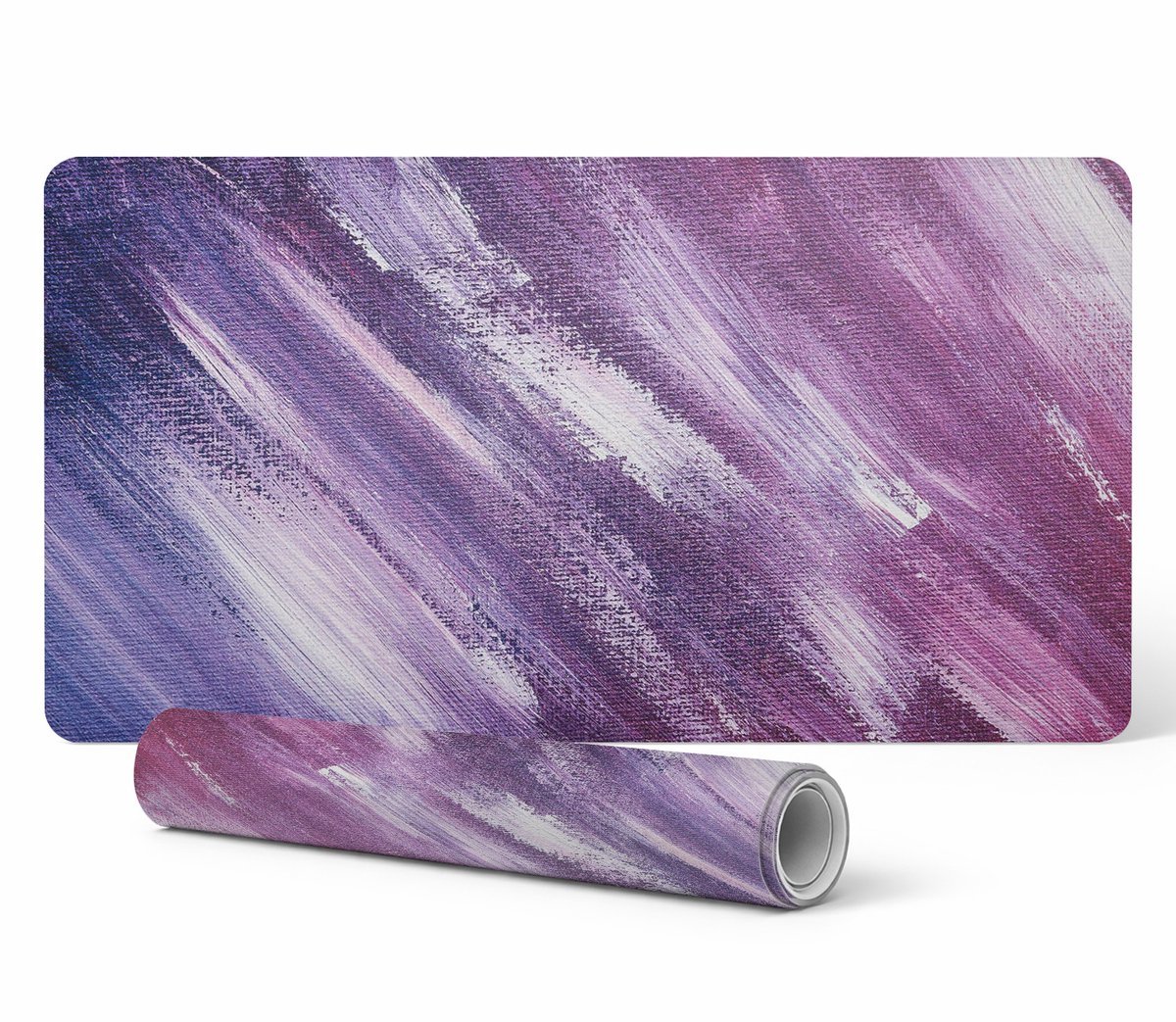 Beschermmat voor bureau, tafel, aanrecht, Brushstrokes 90x45 cm