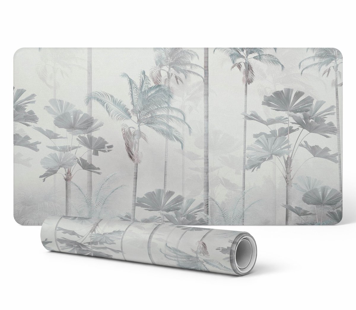 Antislip muis- en toetsenbordmat Delicate Jungle 100x50 cm