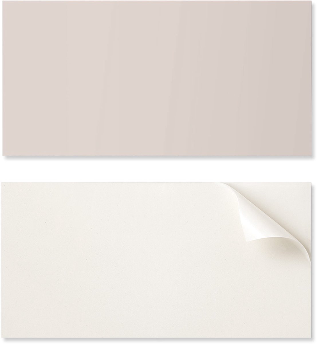 Zelfklevend paneel met print - Perfect voor de keuken 120x60 cm Lichtroze kleur