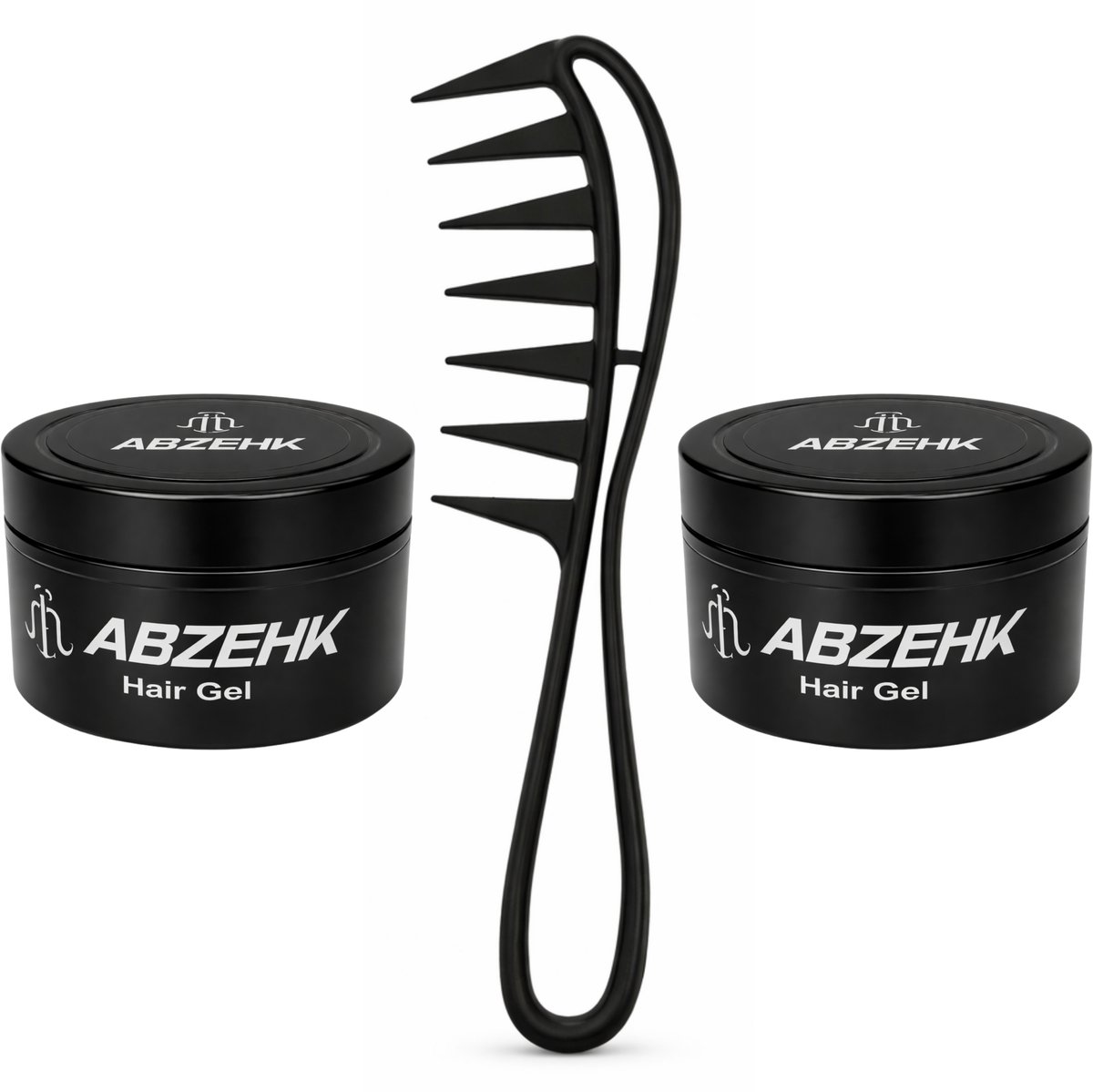 Haargel - Ultra Hard Touch - Transparant - 450ml - Abzehk - Met Styling Kam - Haarstylingtools