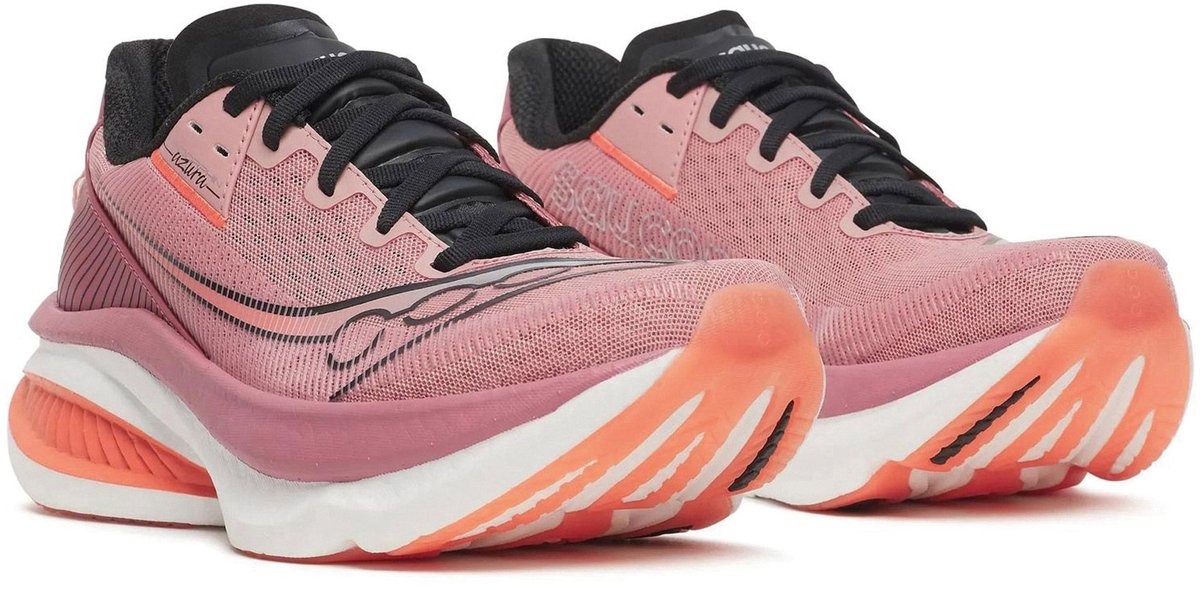 Saucony Endorphin Azura Hardloopschoenen Dames Oranje