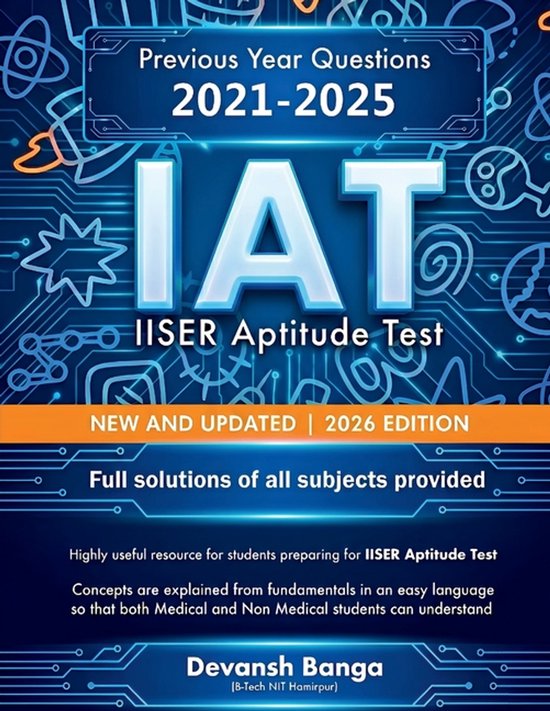 IAT IISER Aptitude Test NEW AND UPDATED 2026 EDITION - cover