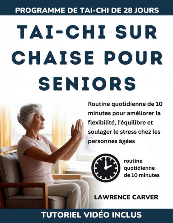 Tai-CHI Sur Chaise Pour Seniors - cover