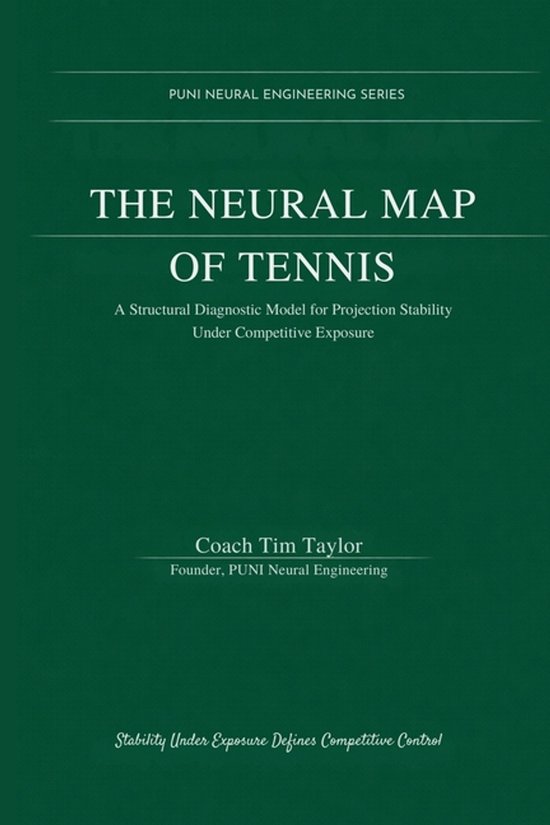 The Neural Map of Tennis - cover