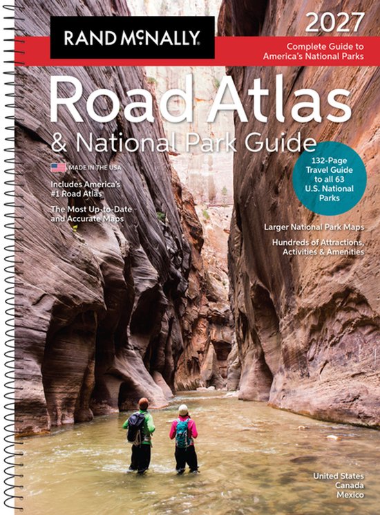 Rand McNally 2027 Road Atlas & National Park Guide - cover