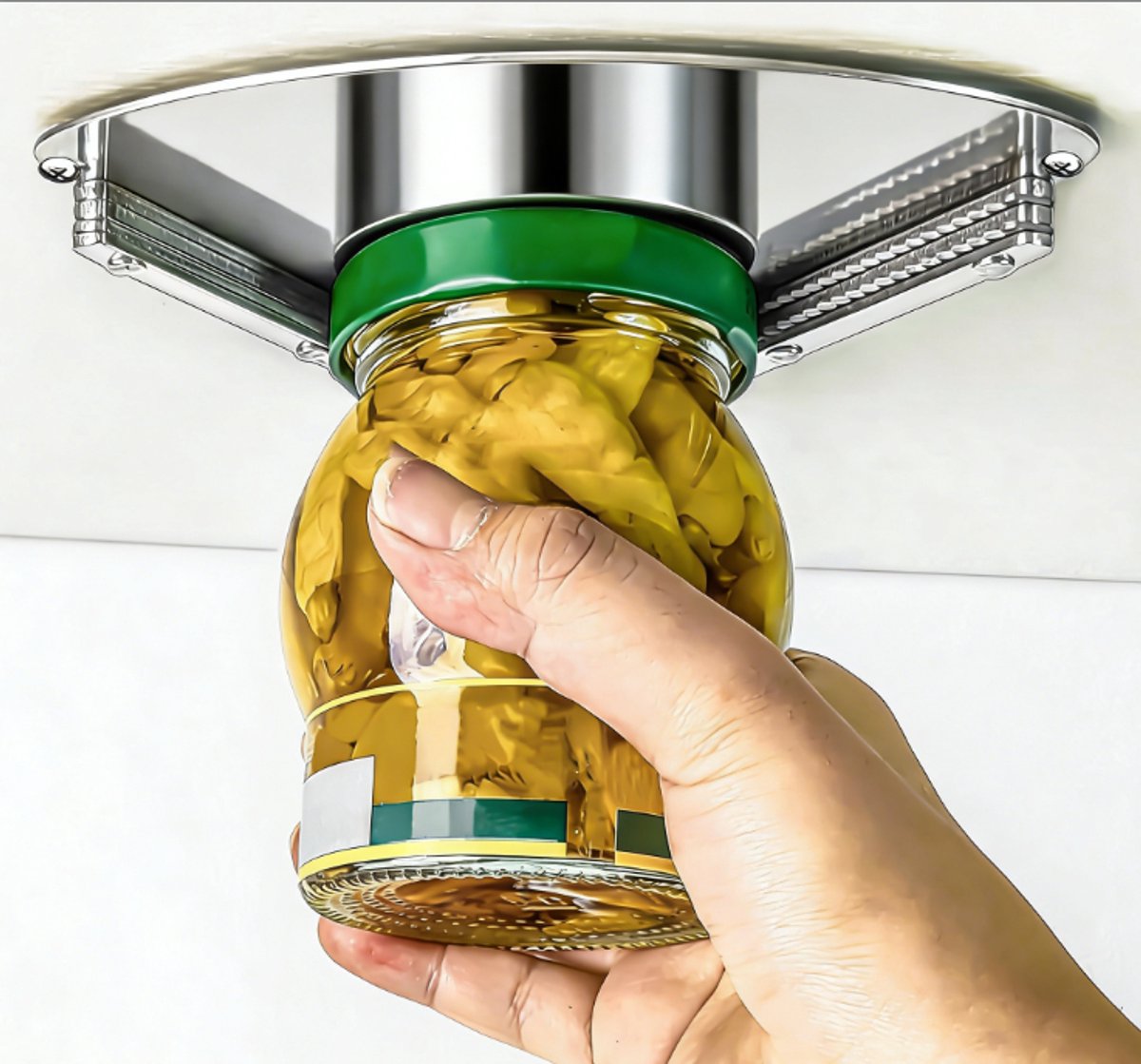 Strijkijzer - Wijnopener - Ideaal voor Ouderen met Artritis of Zwakke Handen - Fles- en Blikopener - Gemakkelijk en Veilig in Gebruik