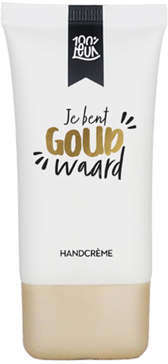 Brievenbustube 50ML – Goud waard