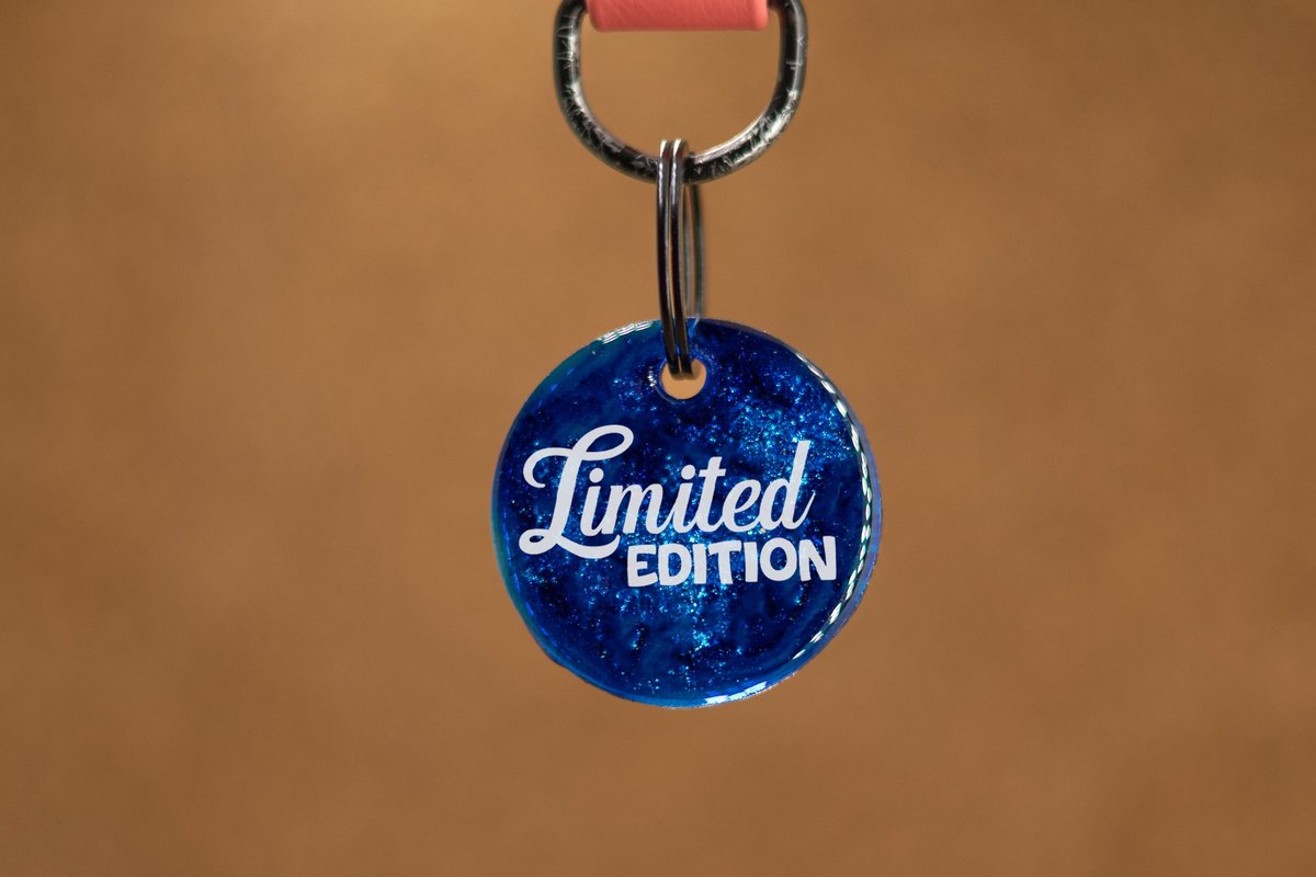 Crackerjack hondenpenning - Fun tag - Limited Edition - slijtvast - moddervast - uniek - leuk als cadeau