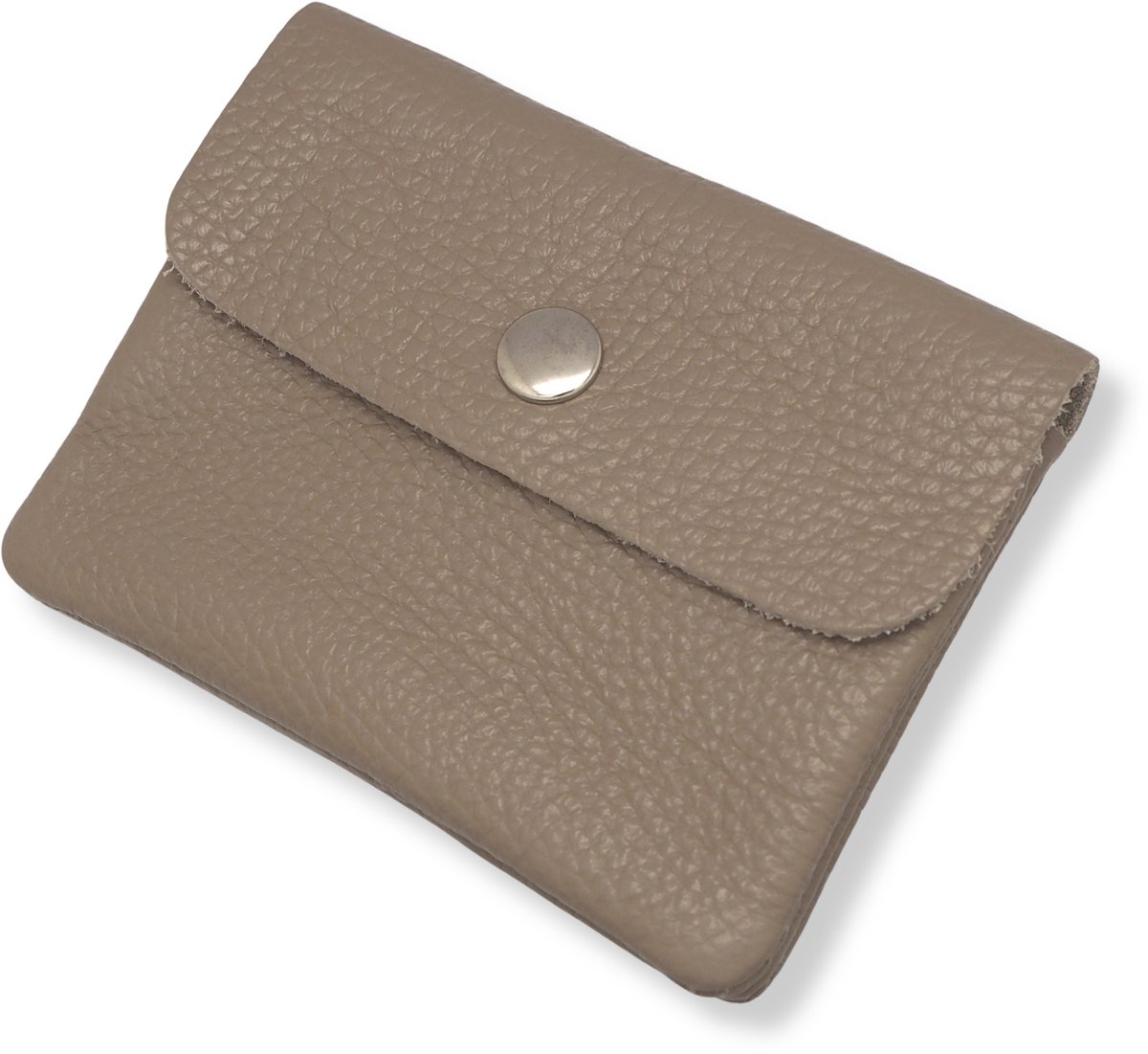Bijoutheek Portemonnee Leer Italiaans Beige