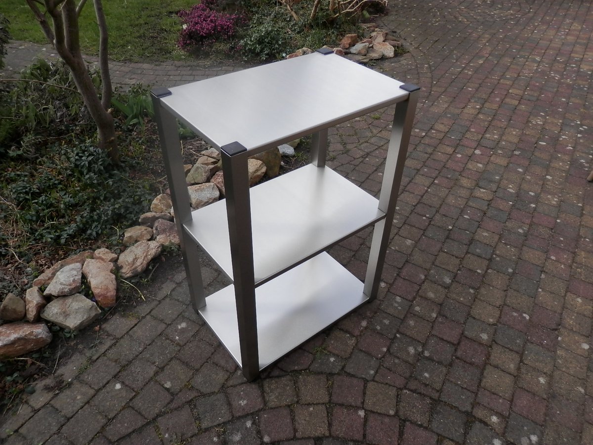 Opbergtrolley Norwich, Opbergrek RVS / RVS Kast / Keukenkast / RVS Opbergkast