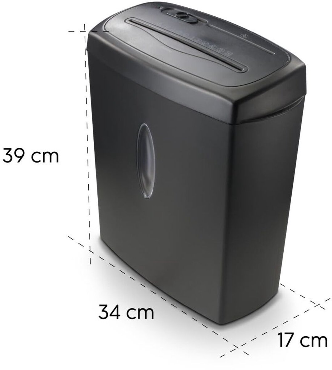 Hama Safe X100CD: cross-cut papierversnipperaar voor thuis en kantoor thumbnail 6