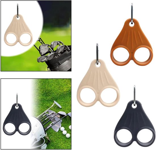 Golfbal Zak Houder - Opbergtas - Golf Accessoires - Draagbare Golfbal Opbergtas - Handig Cadeau Geschenk voor Golfers - Zwart van Merkloos — afbeelding 5
