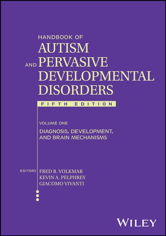 Handbook of Autism and Pervasive Developmental Disorders, Vo ... - cover