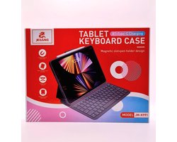 Tablet Toetsenbord Hoes met Bluetooth – Magnetische Keyboard Case met Penhouder & Type-C Opladen – Geschikt voor iPad & Tablets – JM-K991 | Tablet Keyboard Case Bluetooth