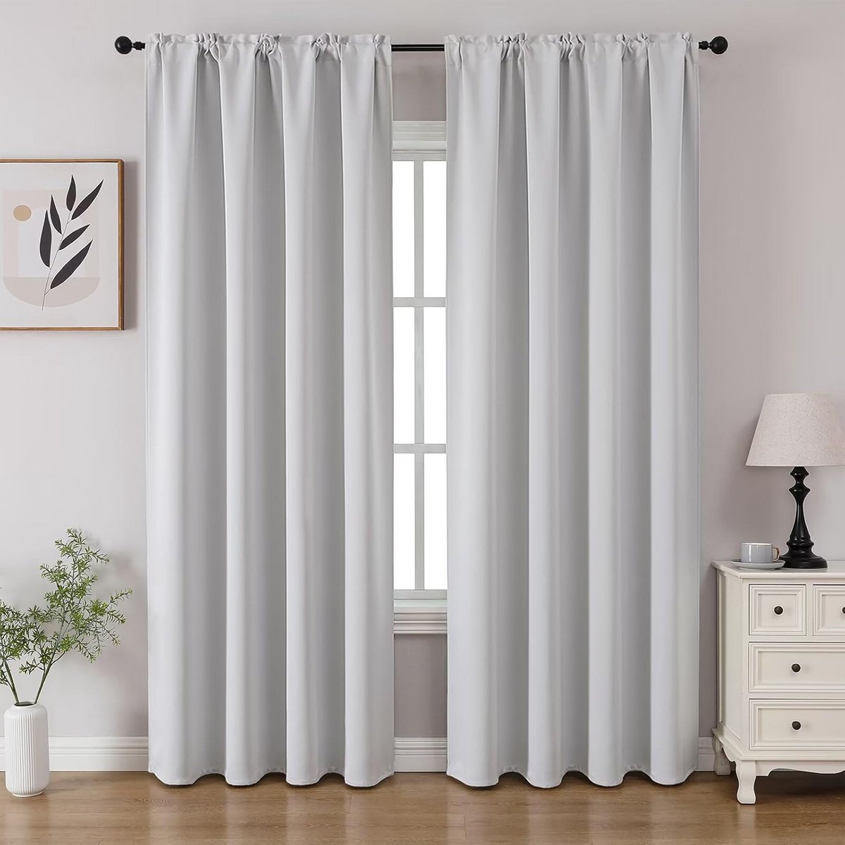 Verduisterende Gordijnen - Raambekleding Set - Slaapkamer Woonkamer - Warmte Isolerend Lic