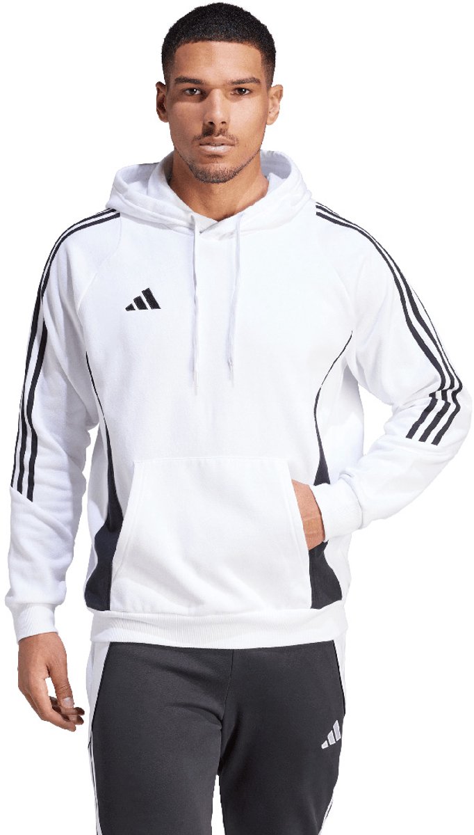 adidas Tiro 24 Sweat Hoodie Heren Wit - Maat S